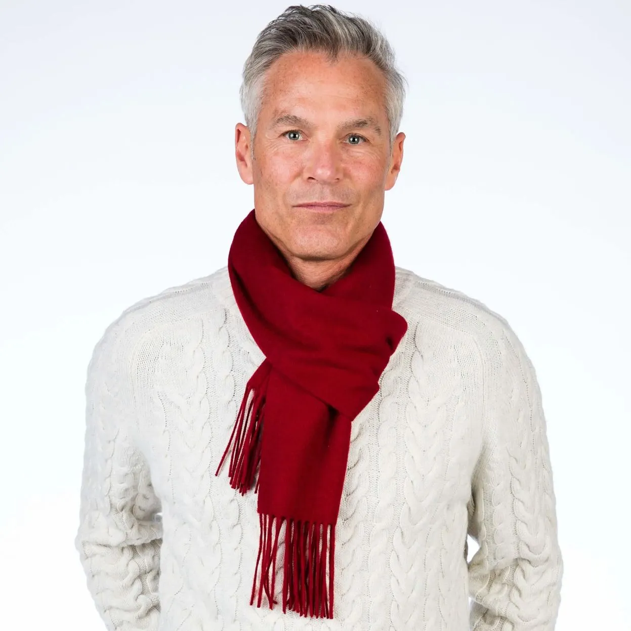 100% Cashmere Woven Scarf (Choice of Colors) by Alashan Cashmere