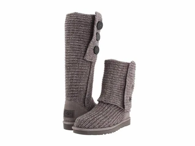 {1016555-GREY} UGGS WOMEN'S CLASSIC CARDY - GREY *NEW* 1...