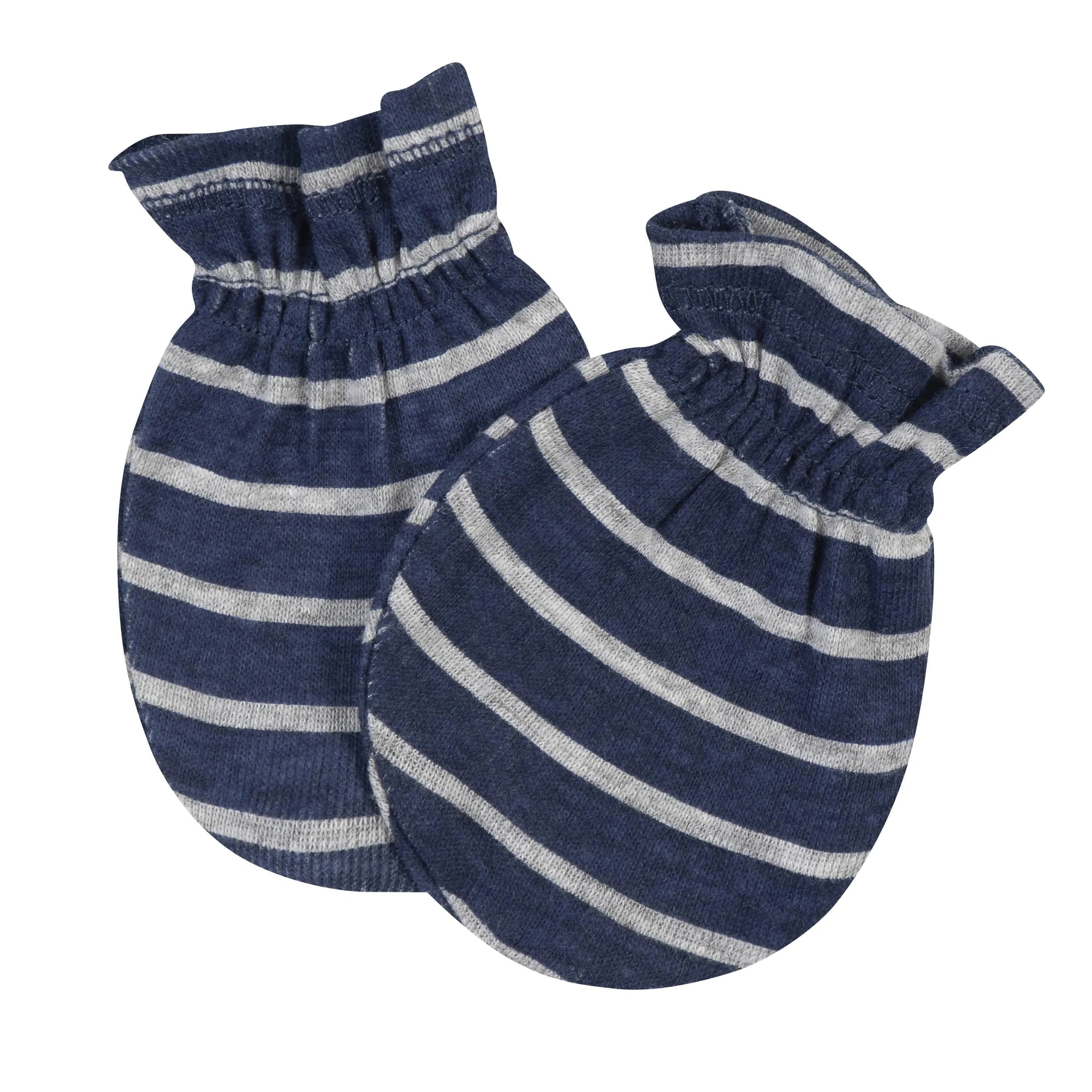 3-Pack Baby Boys Dino No Scratch Mittens