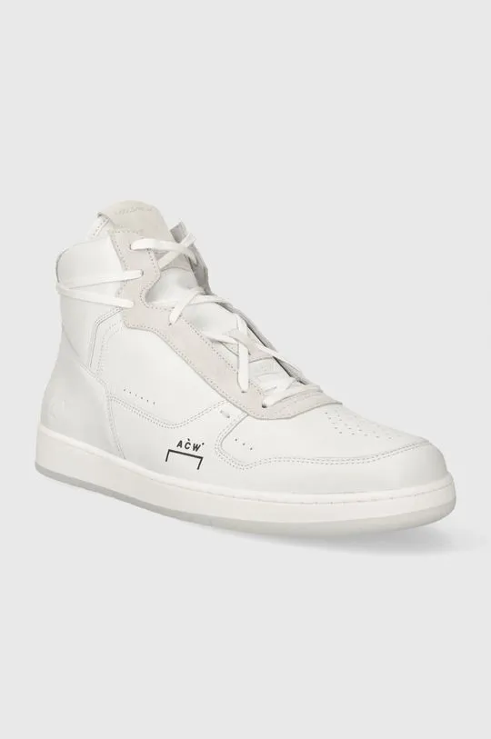 A-COLD-WALL* leather sneakers LUOL HI TOP white color ACWUF085B