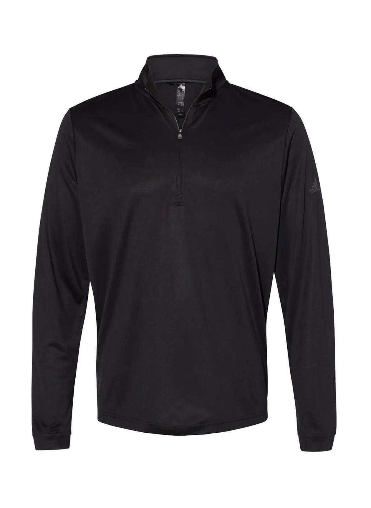 Adidas Black Men's Adidas  Lightweight Quarter-Zip A401