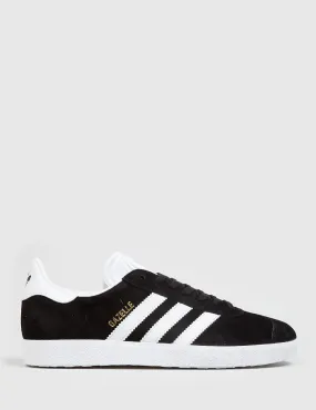 adidas Gazelle BB5476 (Suede) - Black/White/Gold