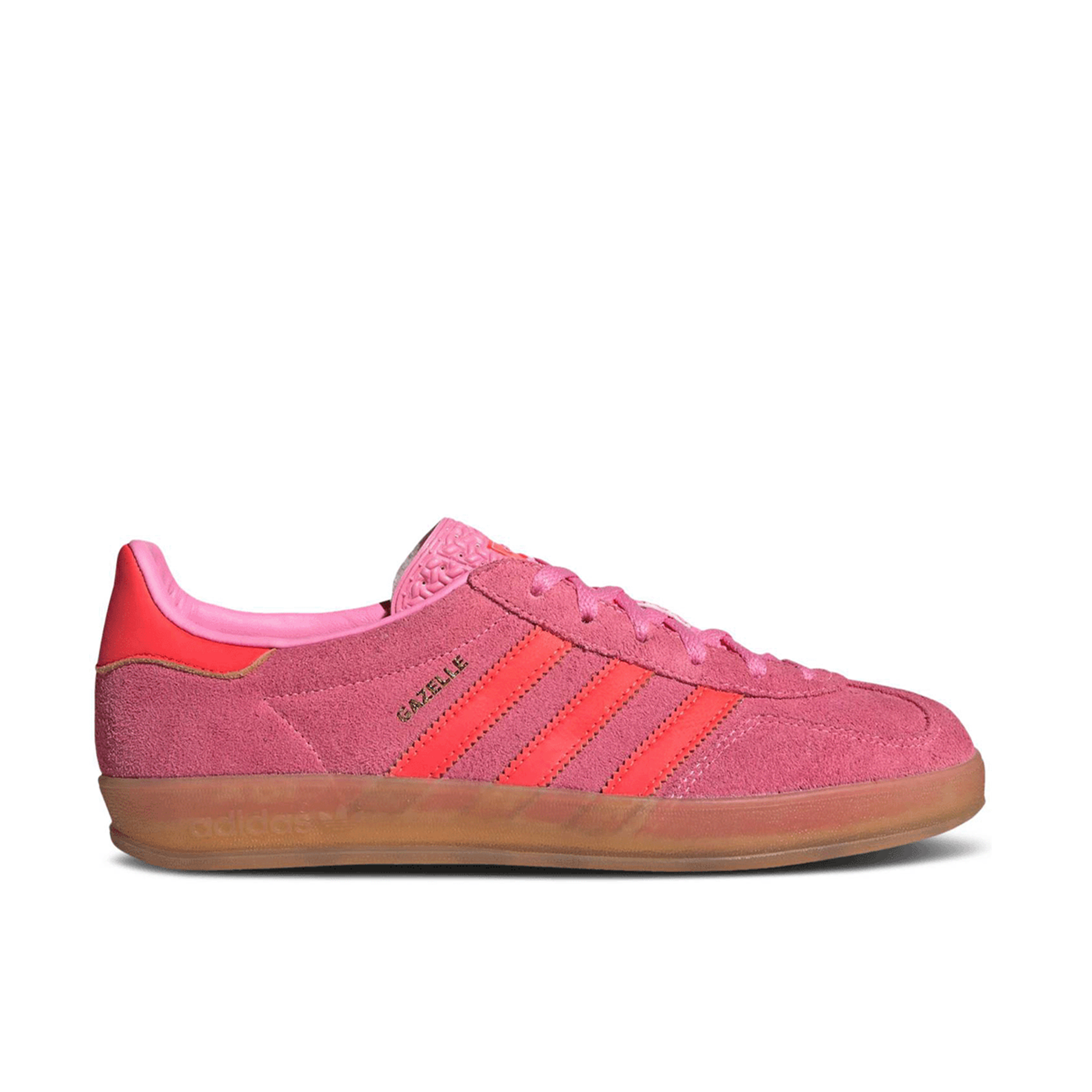 adidas Gazelle Indoor Beam Pink Solar Red Womens | IE1058 | Laced