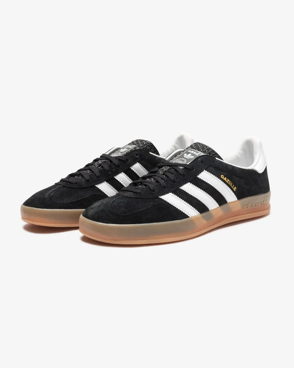 ADIDAS GAZELLE INDOOR - CBLACK/ FTWWHT