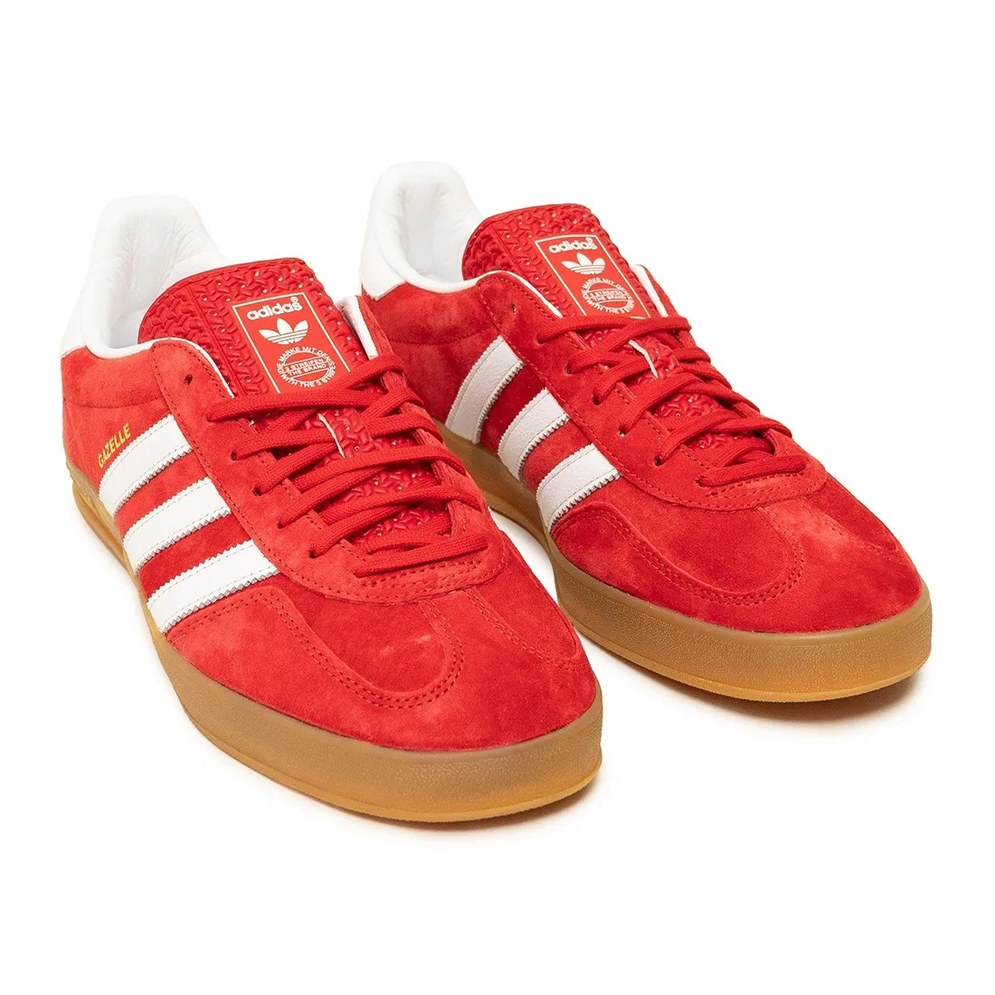 Adidas Men Gazelle Indoor (red / ftwr white / scarlet)