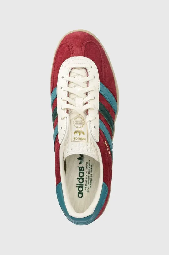 adidas Originals suede sneakers Gazelle maroon color