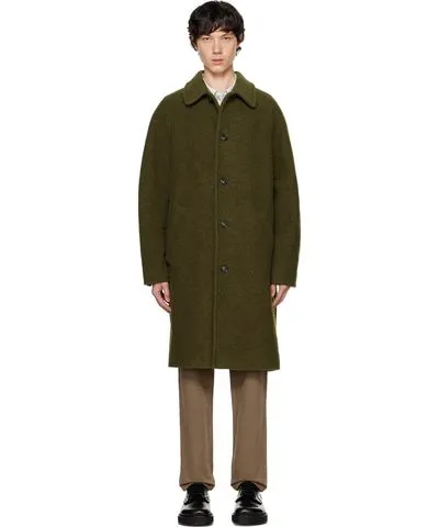 A.P.C. Khaki Gaston Coat