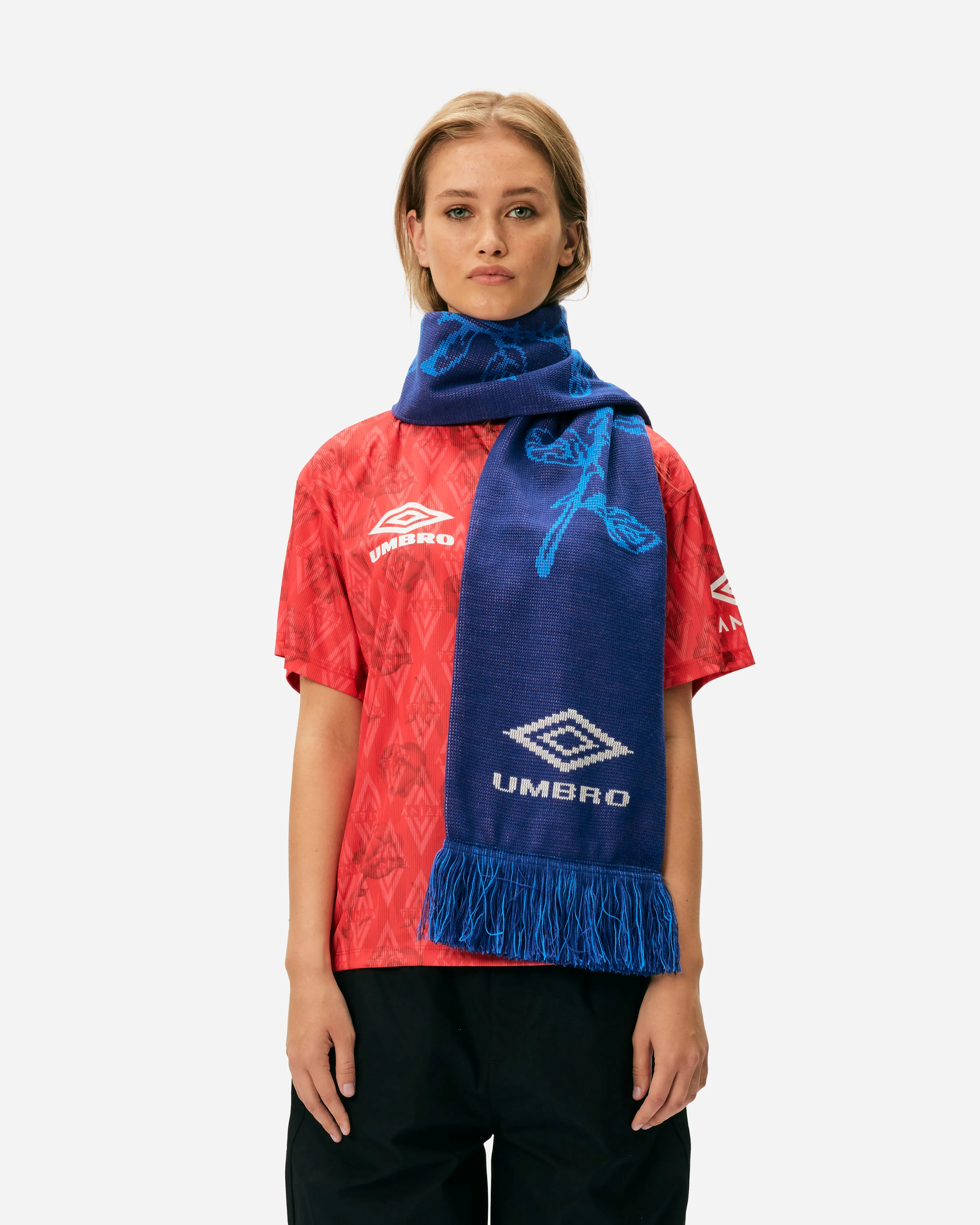 ARIES x Umbro Rose Scarf