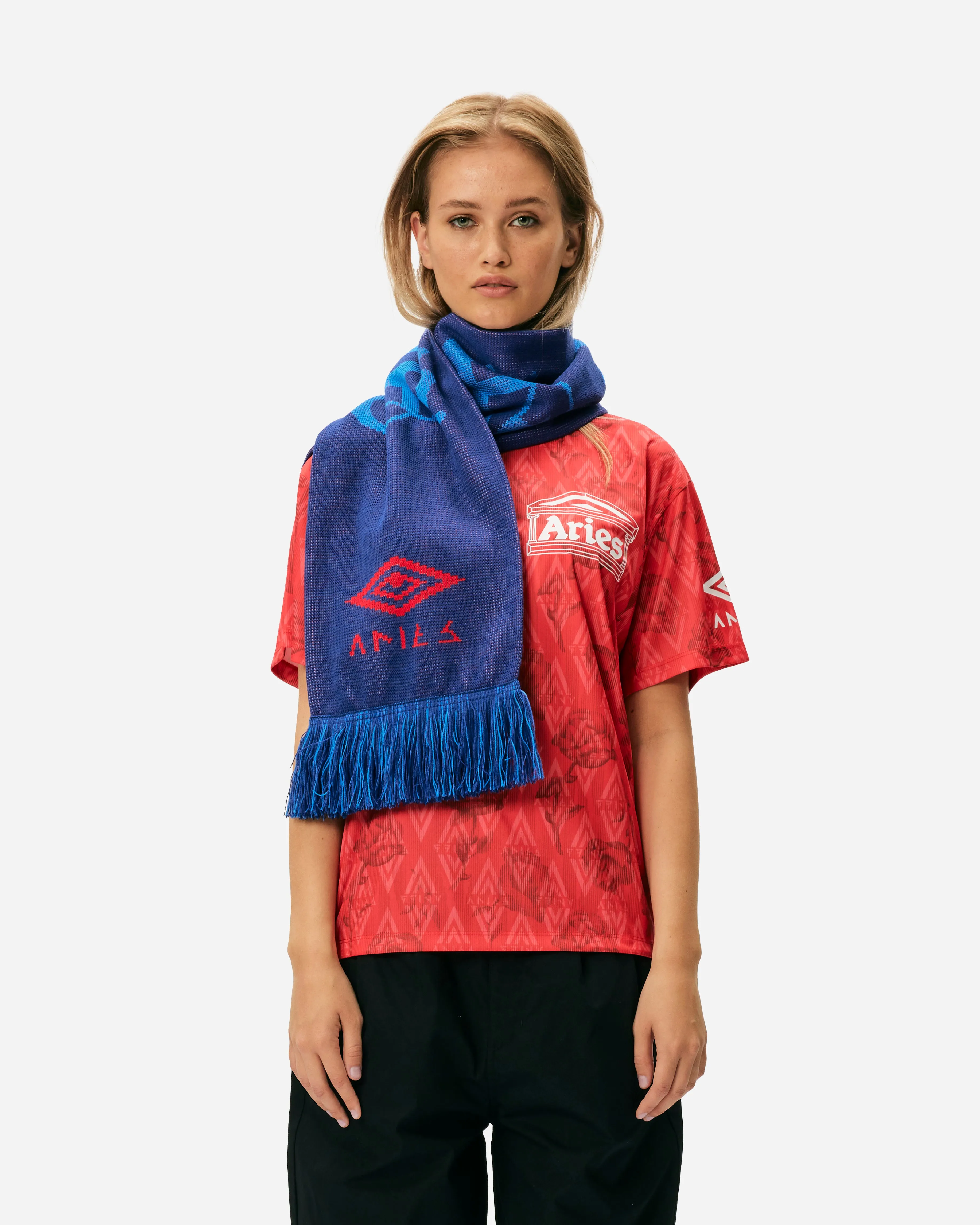 ARIES x Umbro Rose Scarf