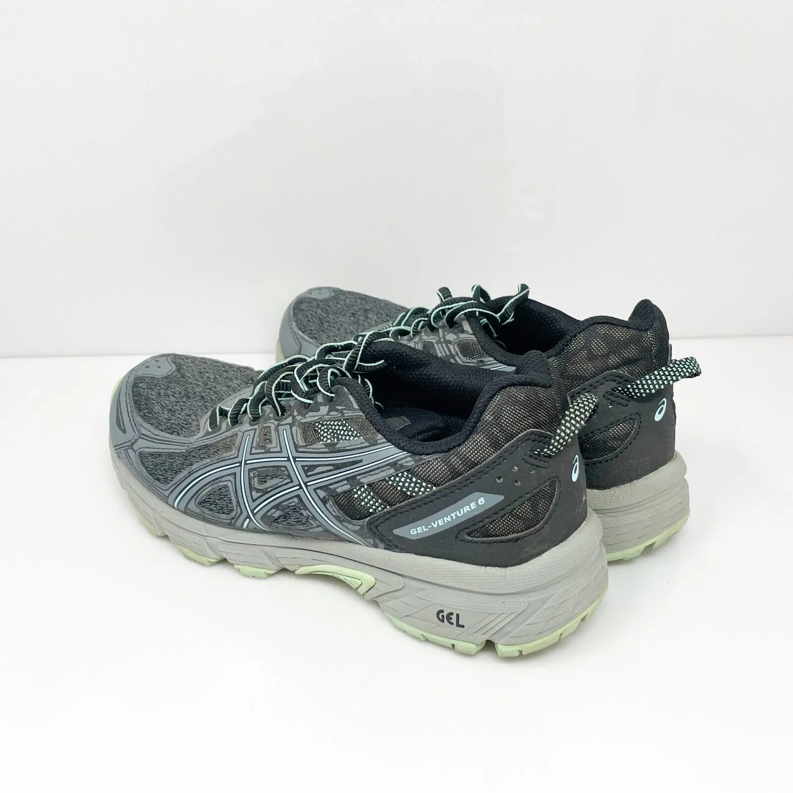 Asics Womens Gel Venture 6 1012A504 Gray Running Shoes Sneakers Size 5