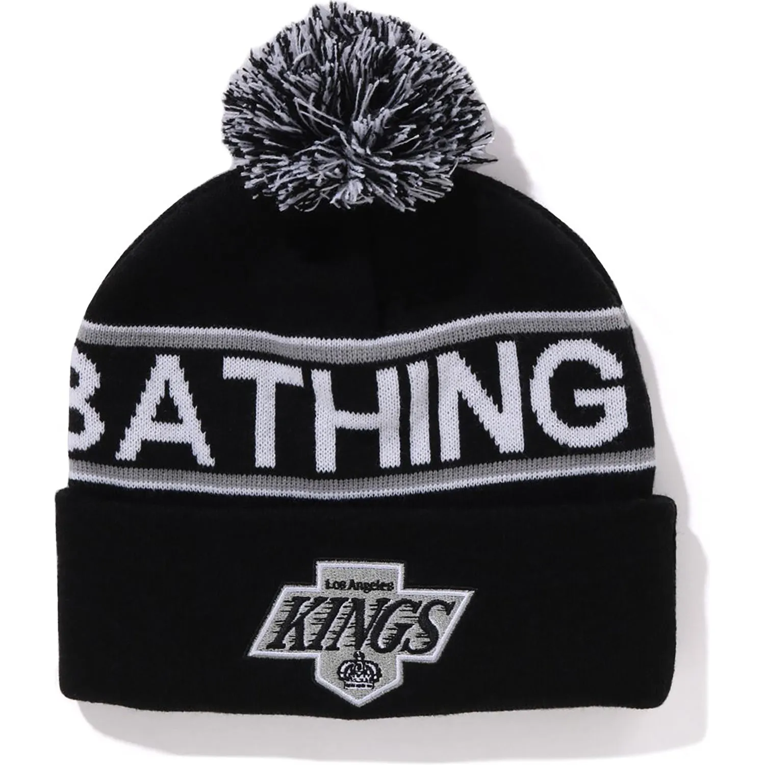 BAPE X MITCHELL & NESS NHL POM BEANIE MENS