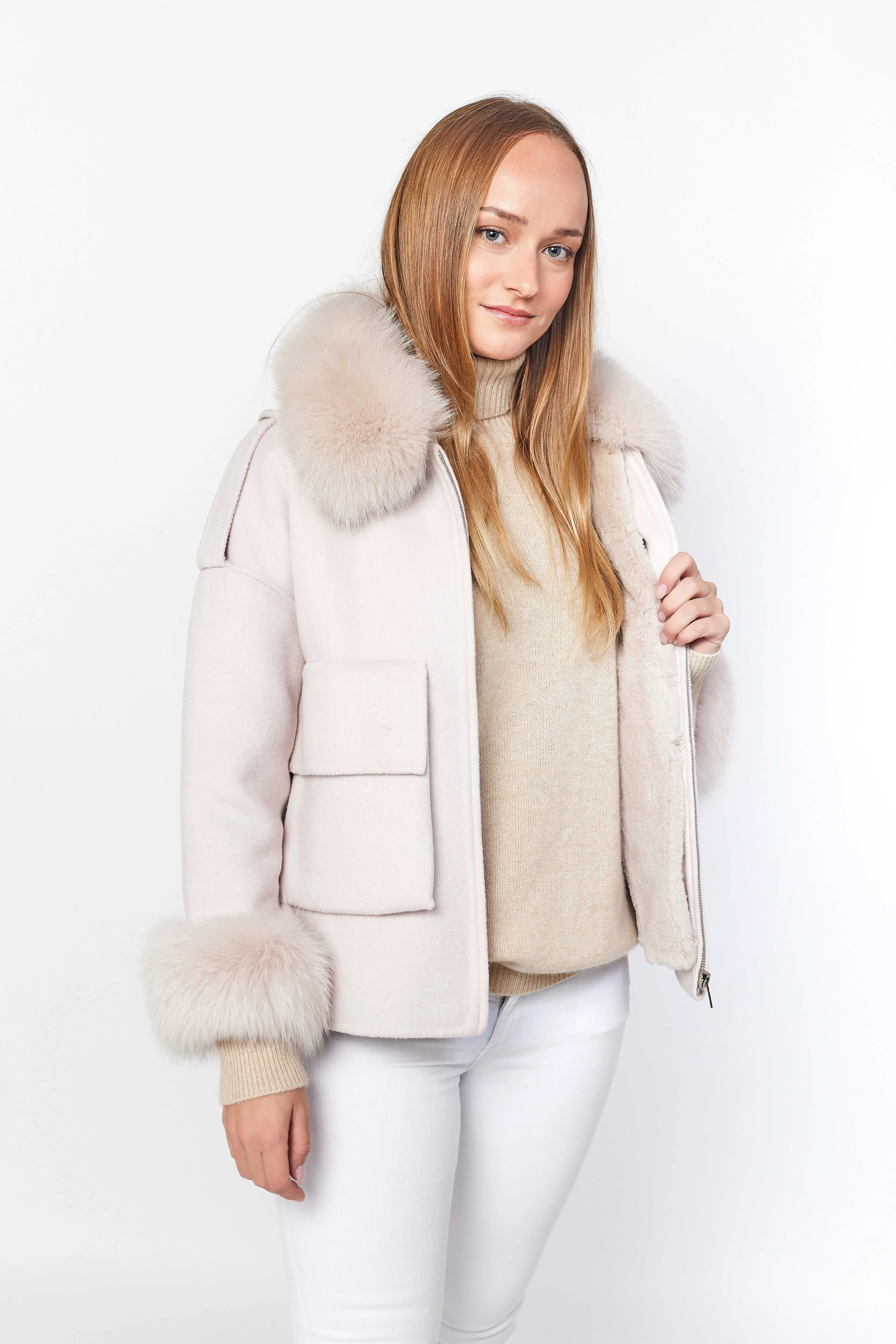 Beausoleil Jacket - Cream