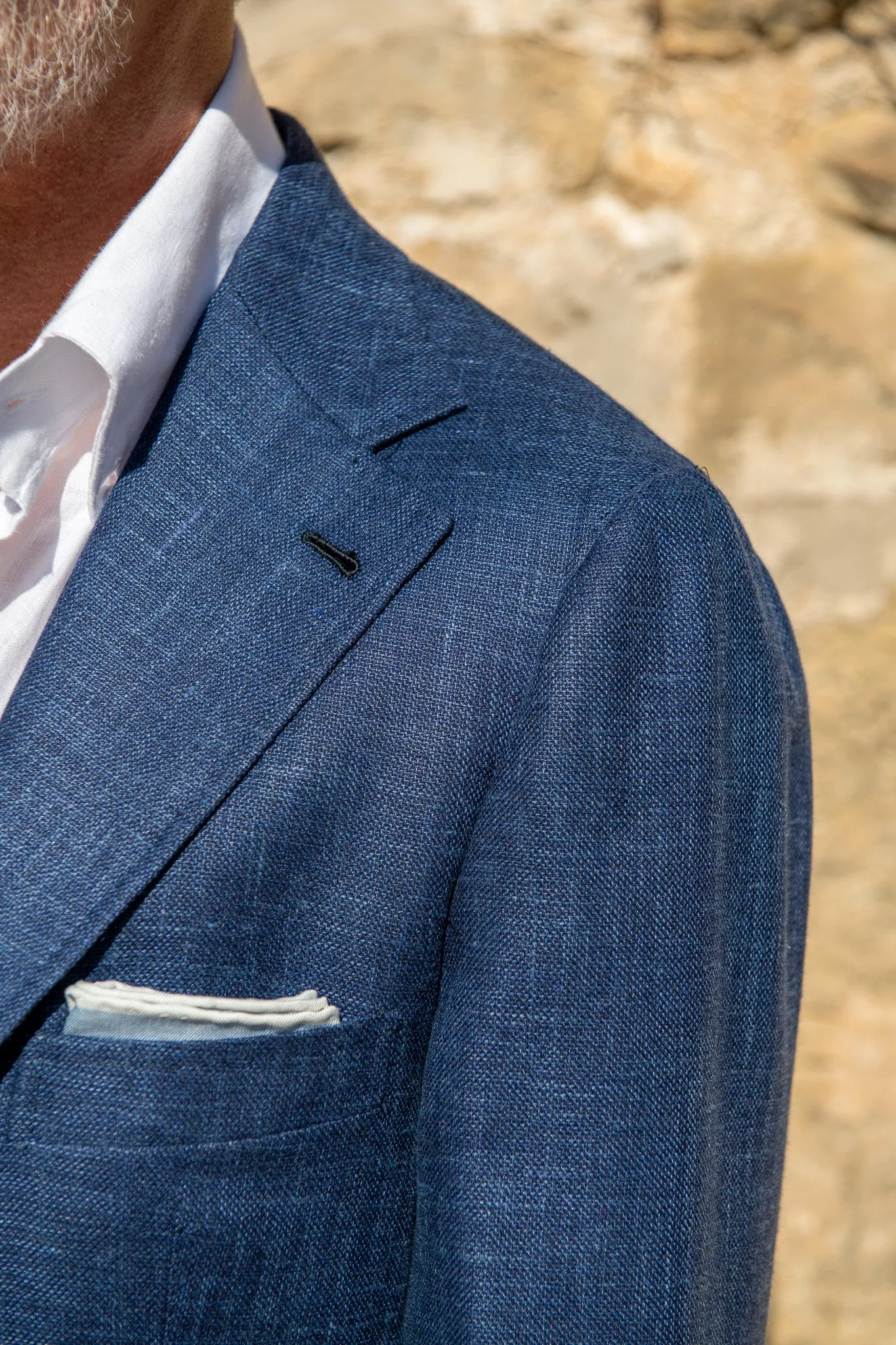 Blue jacket Neapolitan Capsule Collection - Made in Italy