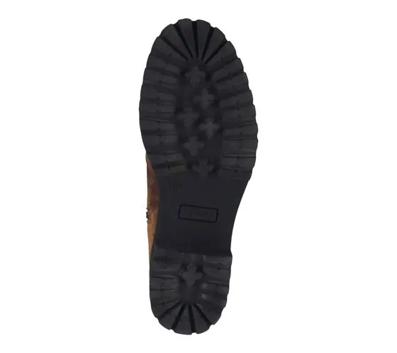 botines bama zapatos de mujer de piel auténtica botas chelsea repelentes al agua con bama-tex 10850 marrón o negro