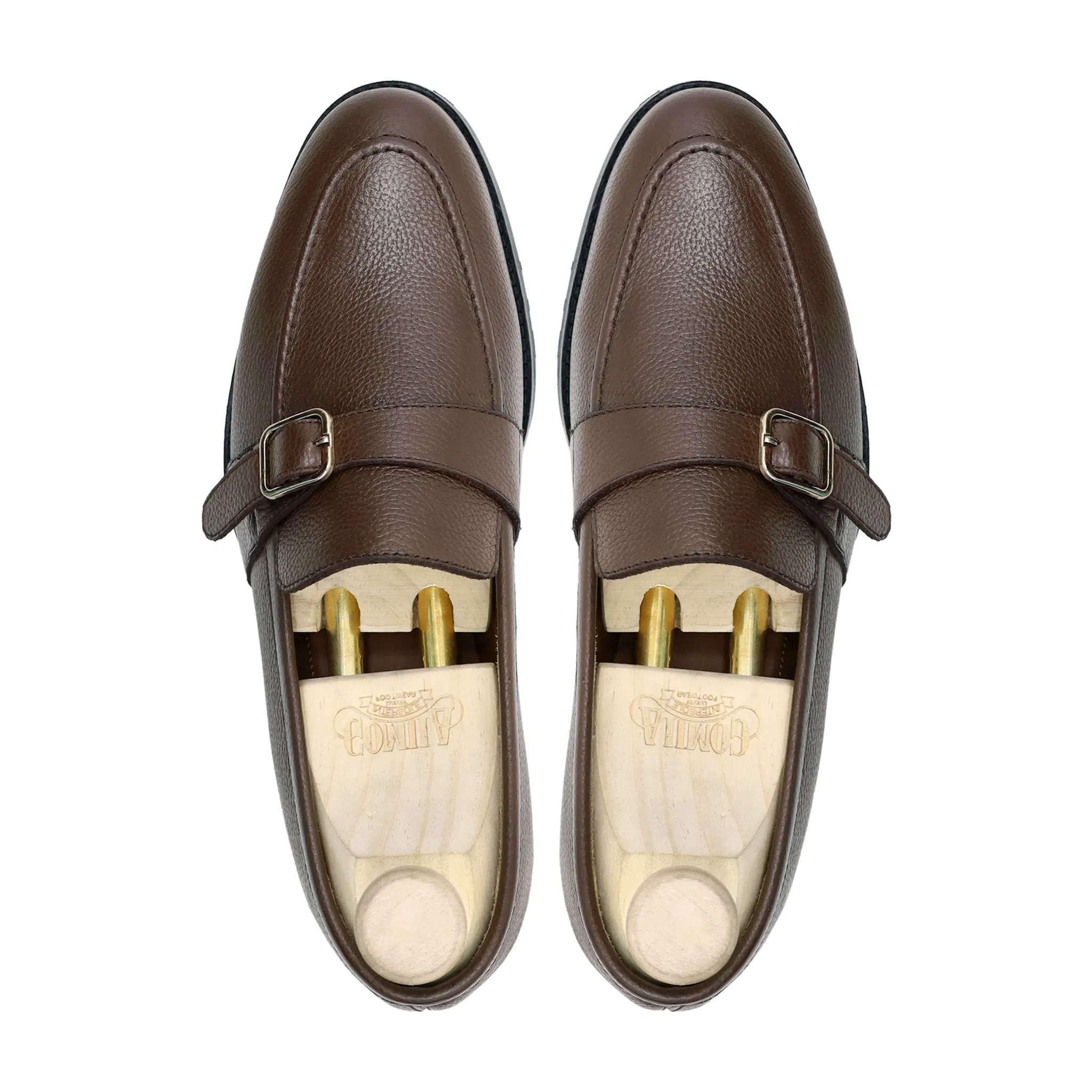 BRASILIA - BROWN PEBBLE GRAIN LOAFER