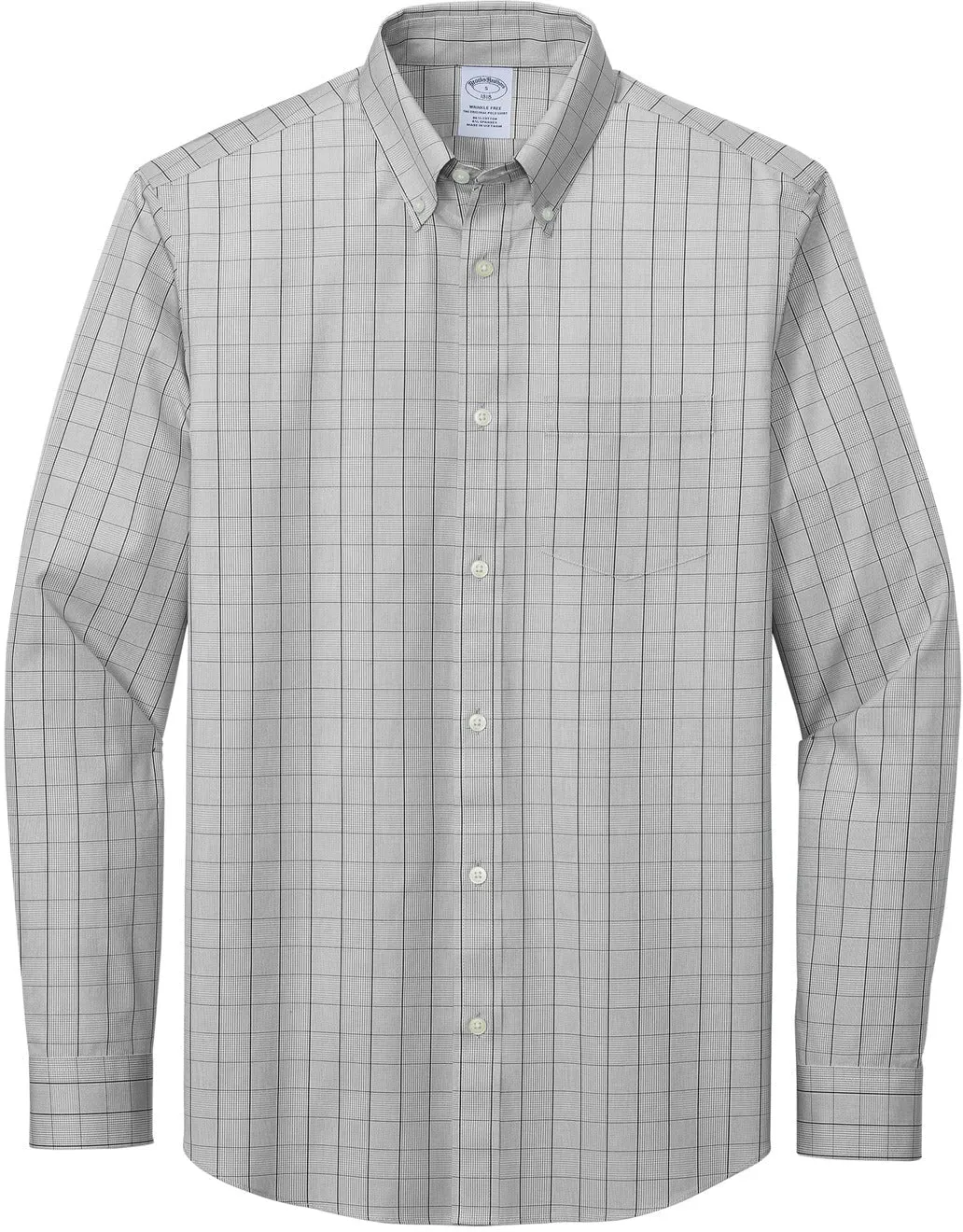 Brooks Brothers Wrinkle-Free Stretch Patterned Shirt