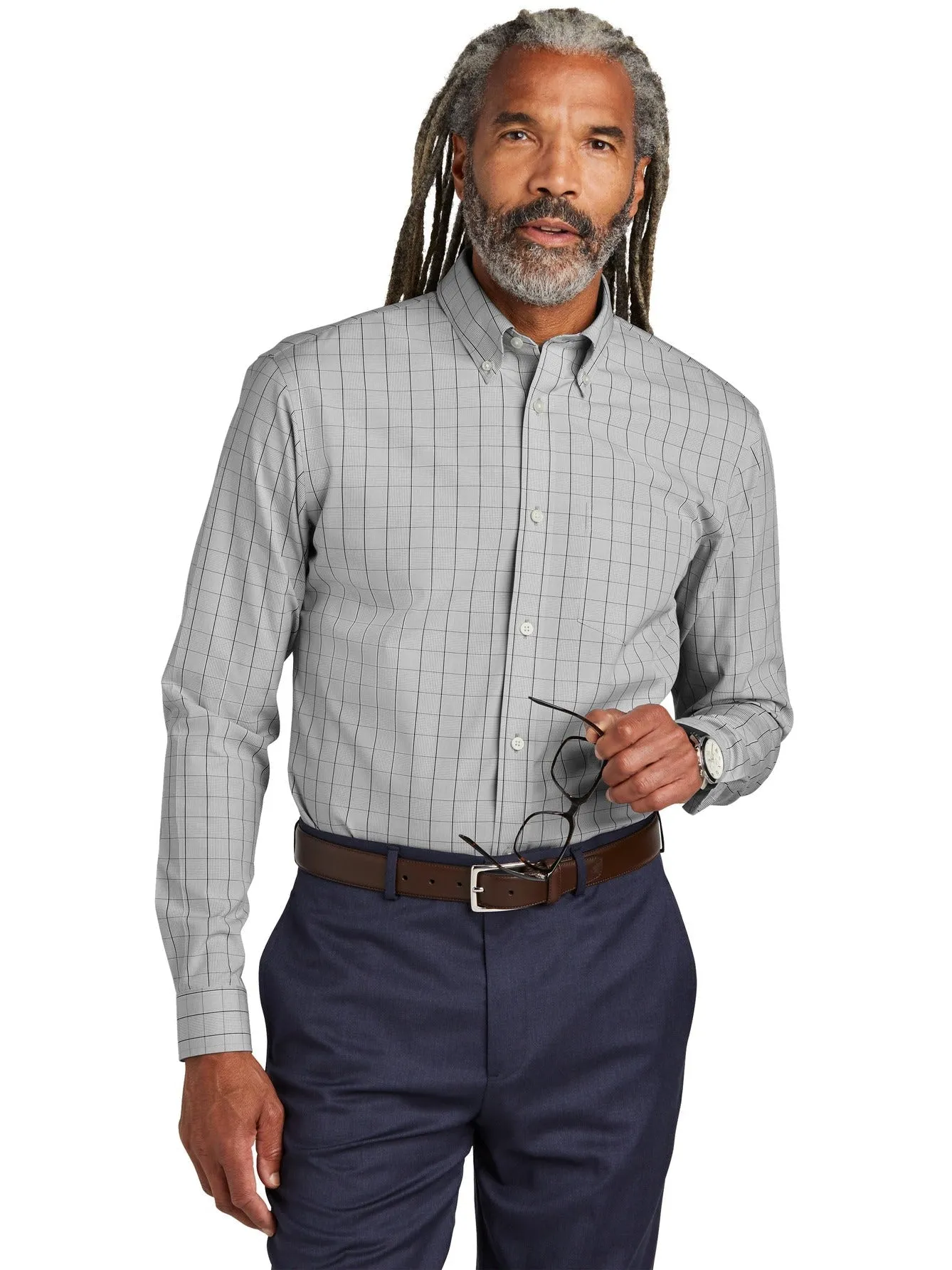 Brooks Brothers Wrinkle-Free Stretch Patterned Shirt