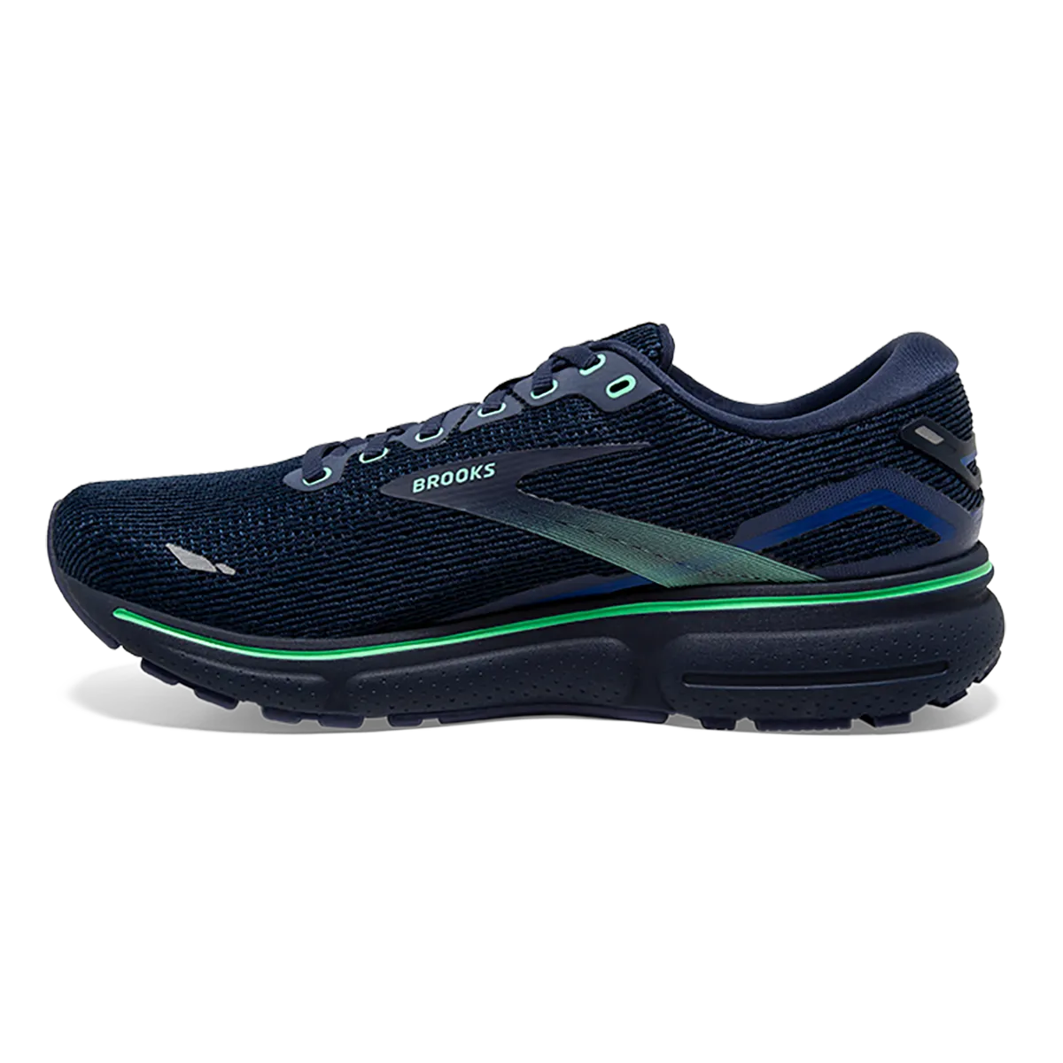 Brooks Ghost 15 - Crown Blue - Black - Green