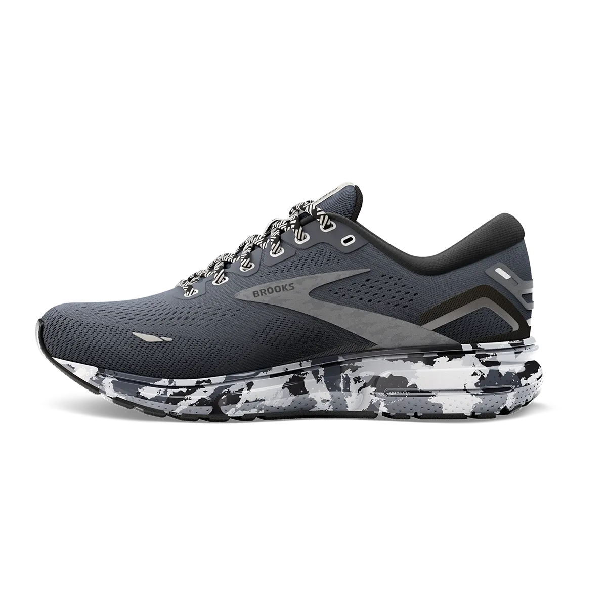 Brooks Ghost 15 - Ebony - Black - Oyster