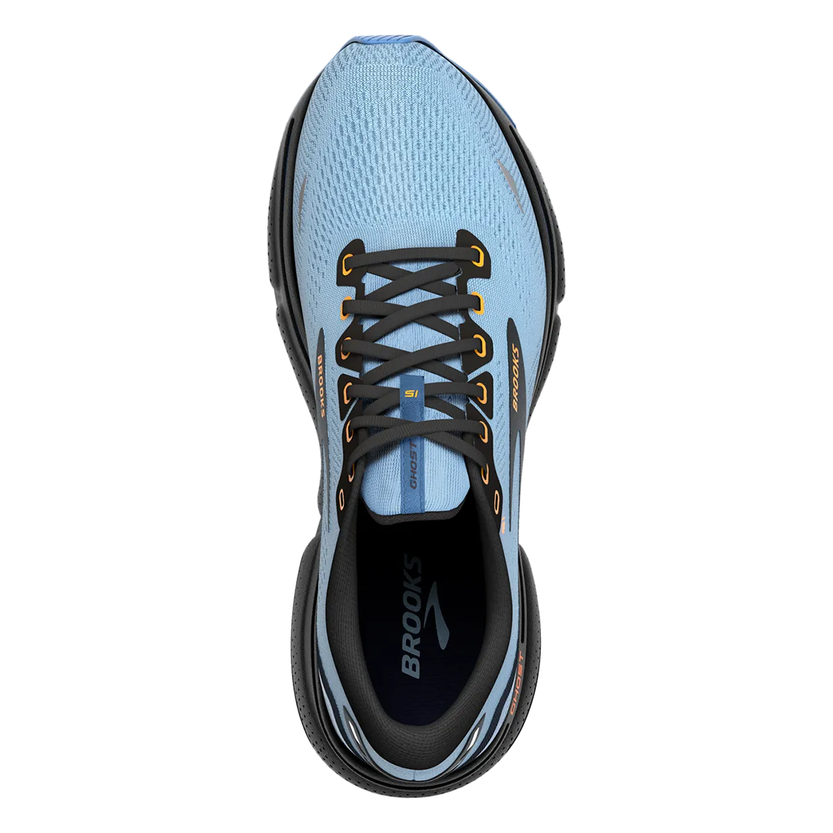 Brooks Ghost 15 - Light Blue - Black - Yellow