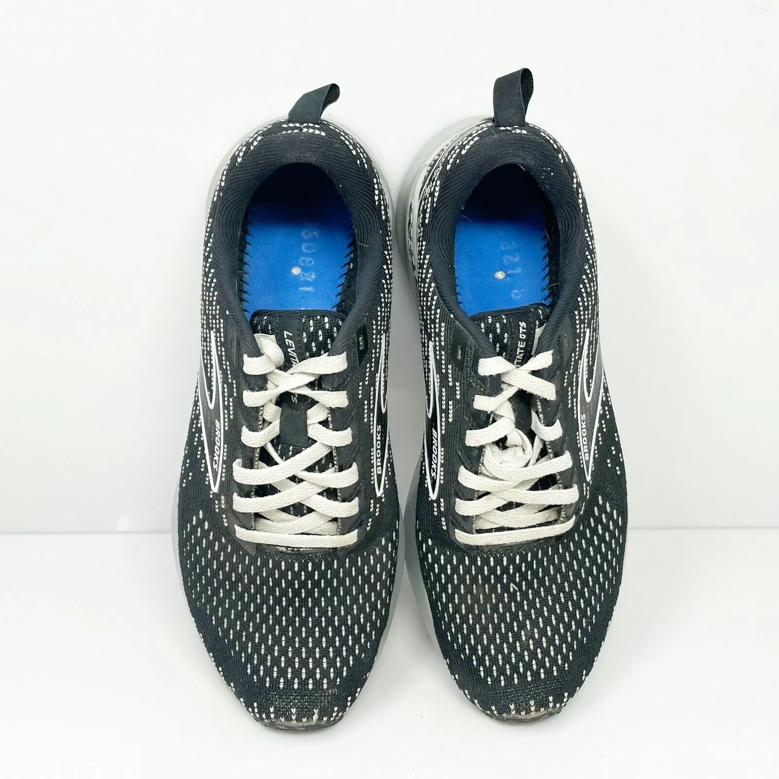 Brooks Womens Levitate GTS 5 1203581B090 Black Running Shoes Sneakers Size 8 B