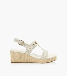 Browns MICHAEL KORS MK PLATE WEDGE | BrownsShoes