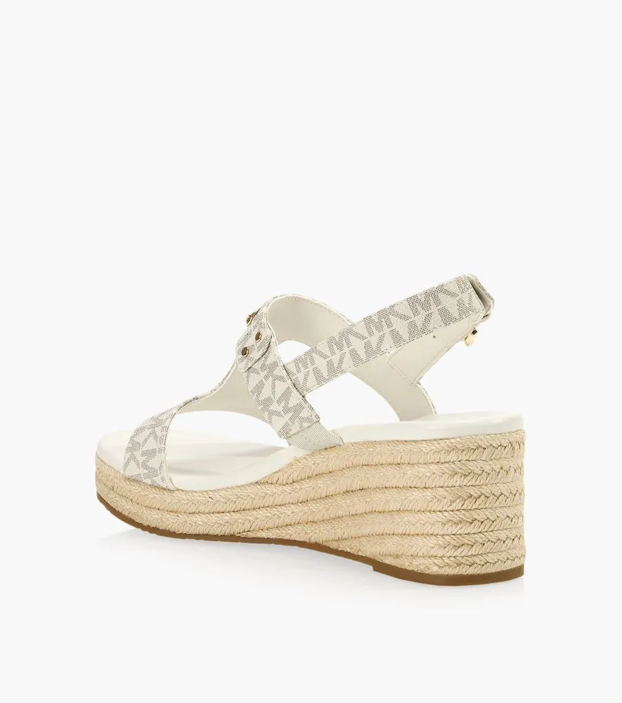 Browns MICHAEL KORS MK PLATE WEDGE | BrownsShoes