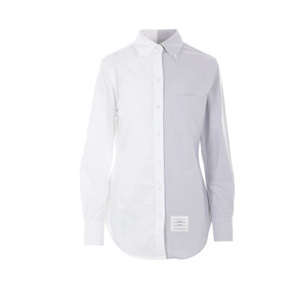 Camicia Bianca in Cotone Oxford