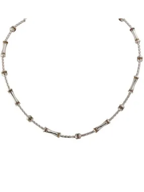 Canias Collection Link and Charm Necklace 18 by John Medeiros