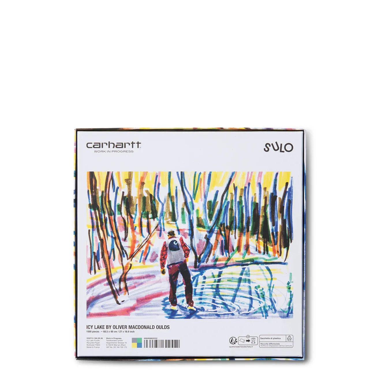 Carhartt WIP Ollie Mac Icy Lake Puzzle Multicolor