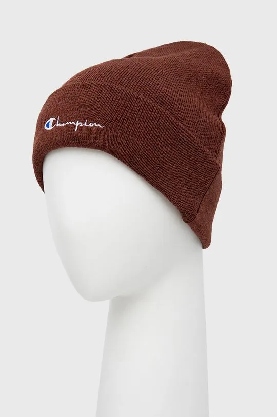 Champion beanie maroon color