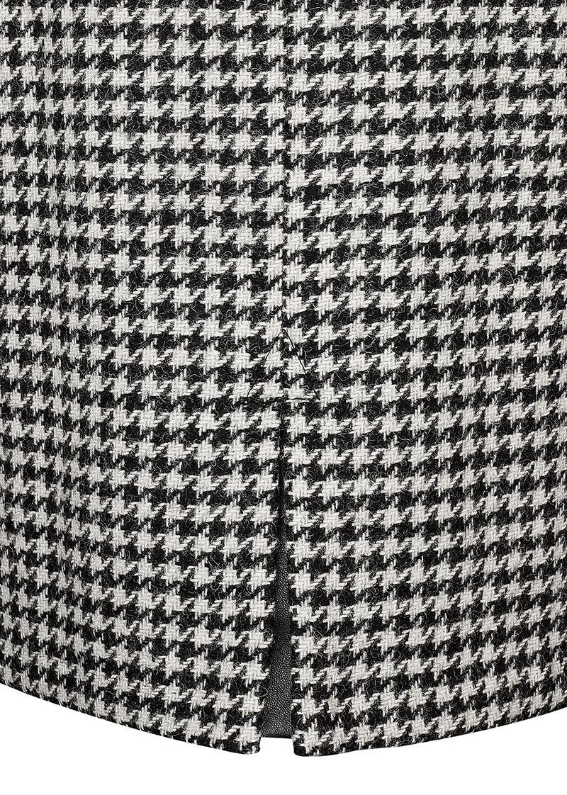 Chelsea Skirt (Houndstooth)