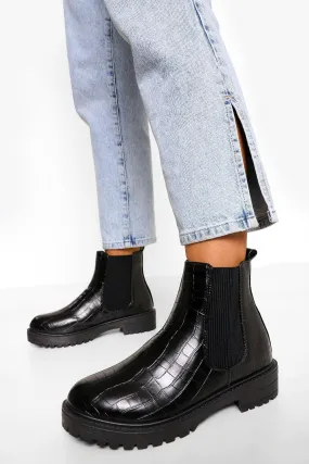 Chunky Chelsea Boots