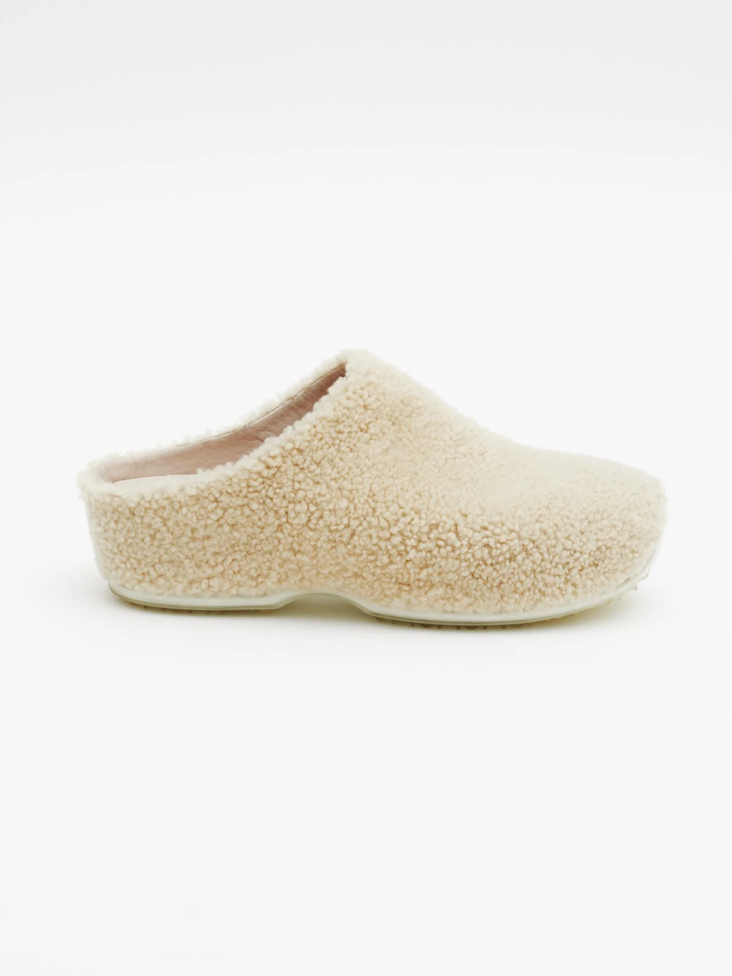 Closed Shearling ECCO Clogs