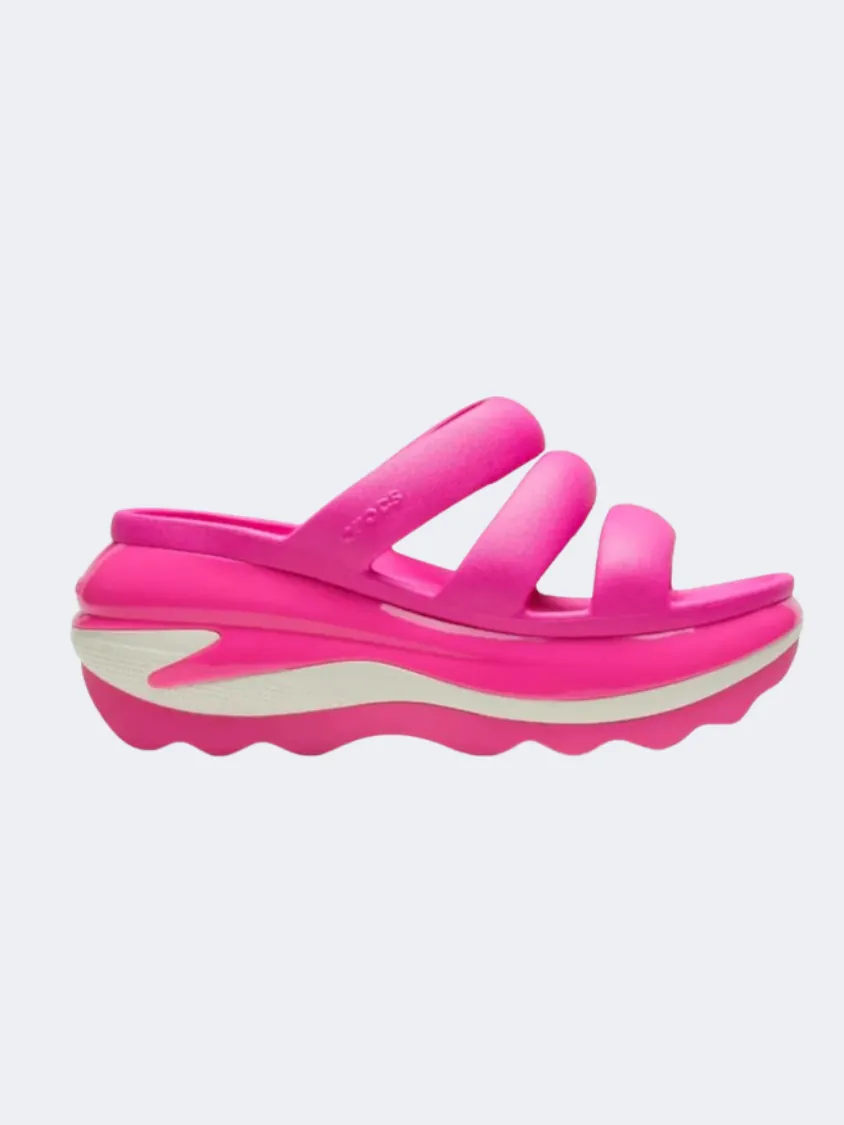 Crocs Mega Crush Triple Unisex Lifestyle Slippers Pink Crush