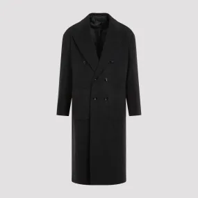 Dark Grey Tib Virgin Wool Coat