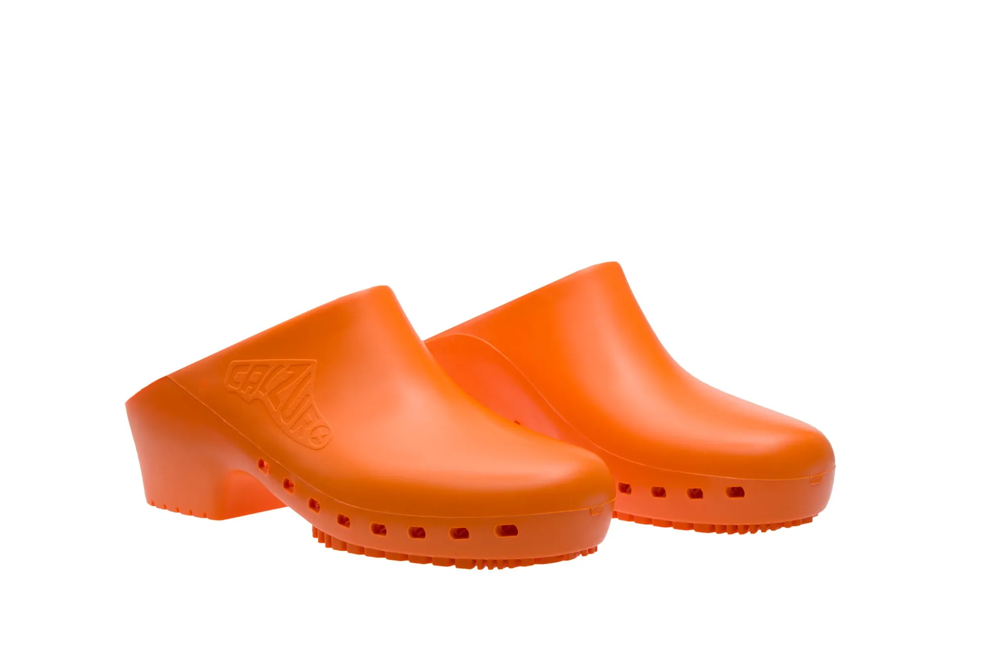 DEMO - Calzuro Classic clogs without Upper Holes - Orange