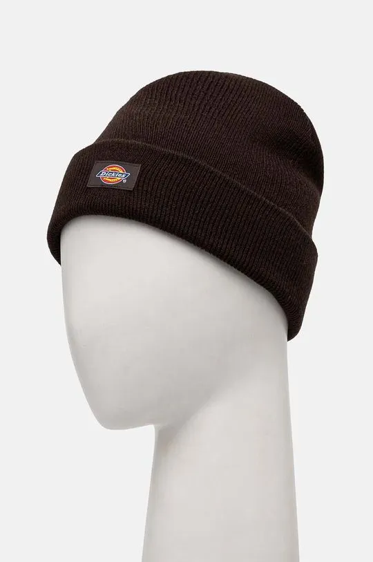 Dickies beanie GIBSLAND brown color DK0A4X7K