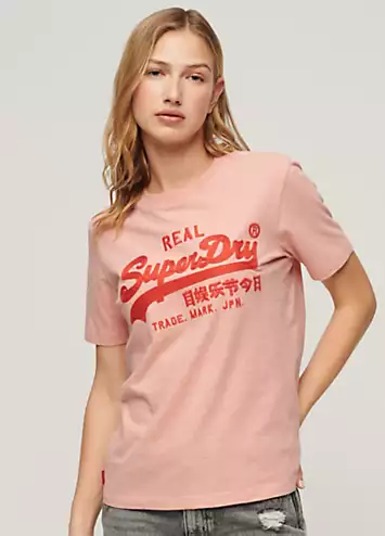 Embroidered Vl Relaxed T-Shirt by Superdry | Look Again