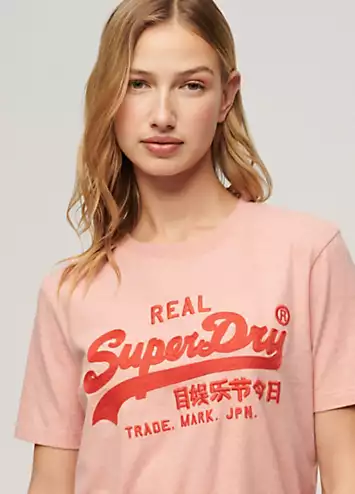 Embroidered Vl Relaxed T-Shirt by Superdry | Look Again