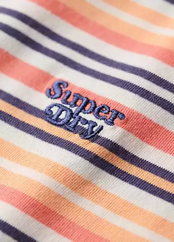 Essential Stripe Short Sleeve T-Shirt by Superdry | Look Again