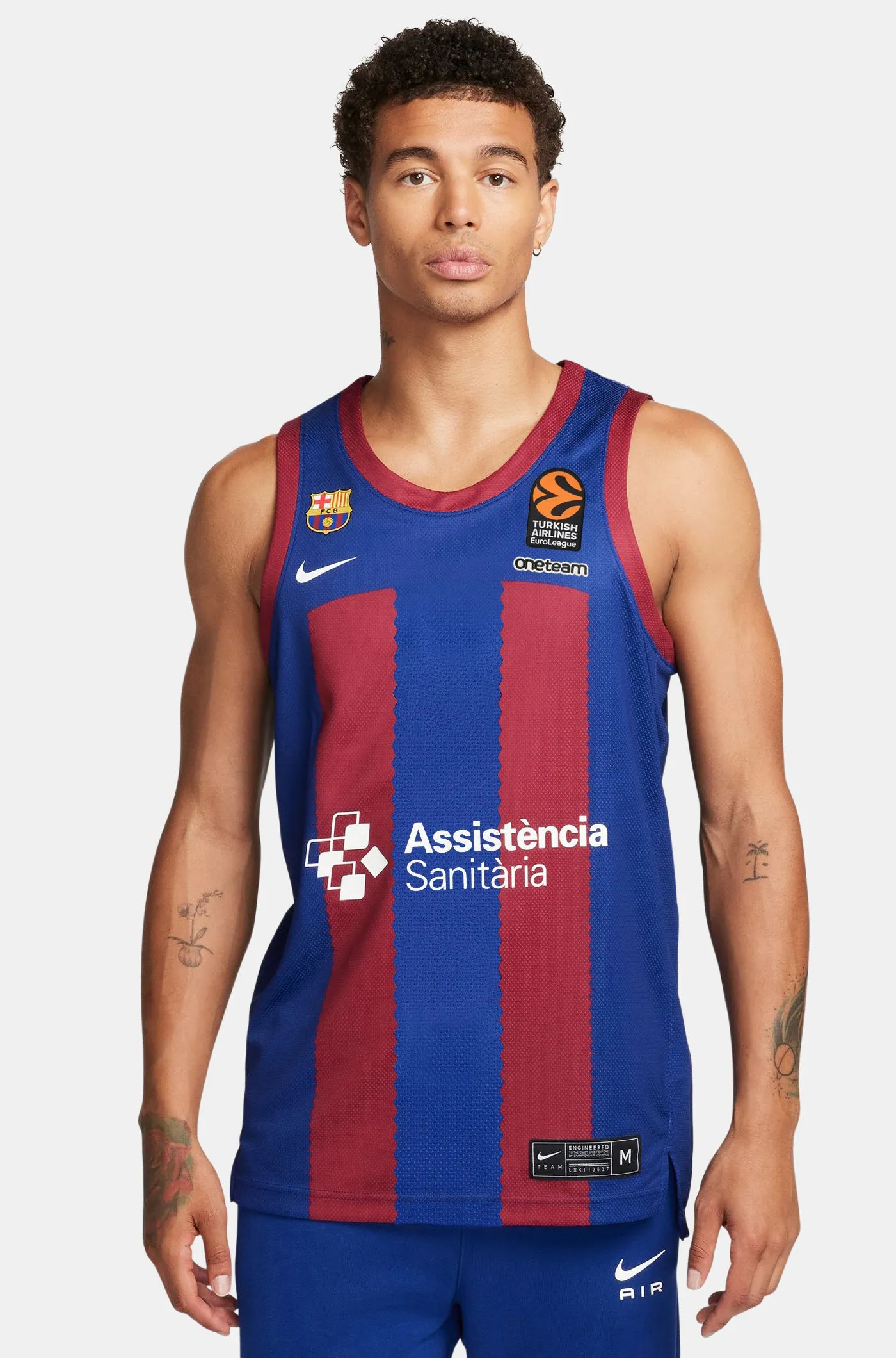 Euroleague FC Barcelona home basketball shirt 23/24 - HERNANGMEZ