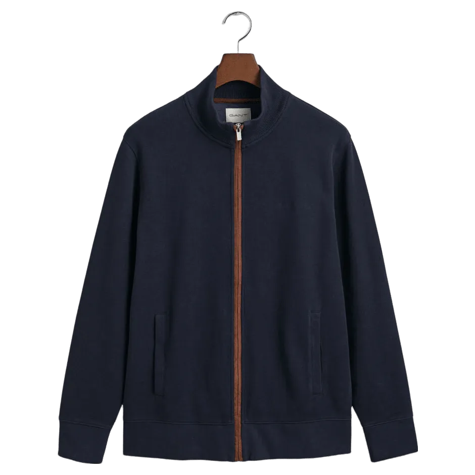 GANT Sacker Rib Full Zip Cardigan