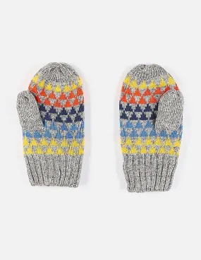 GAP Boys Grey Prism Mittens