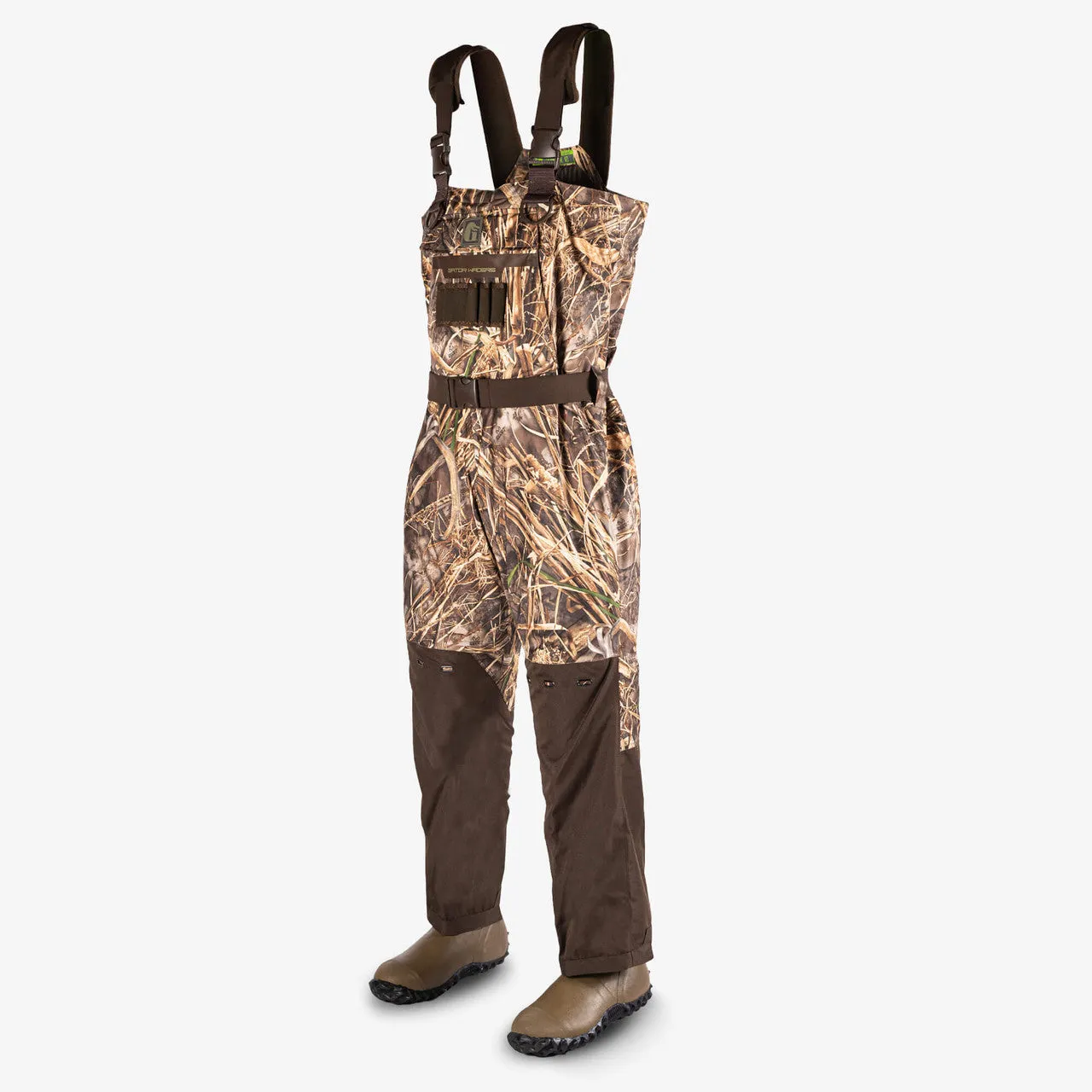 Gator Waders Mens Realtree Max-7 Shield Insulated Waders