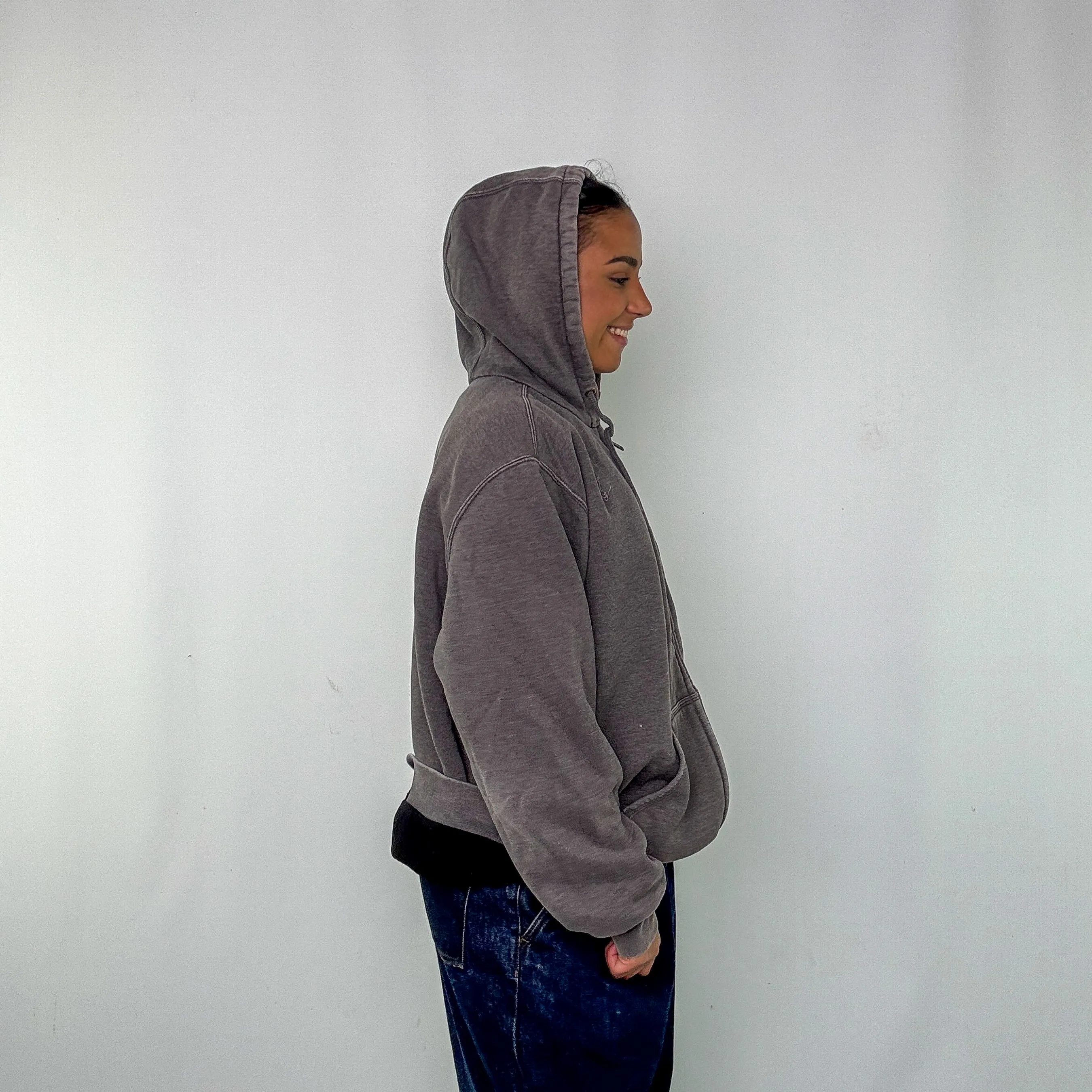 Grey y2ks Carhartt Hoodie (L)