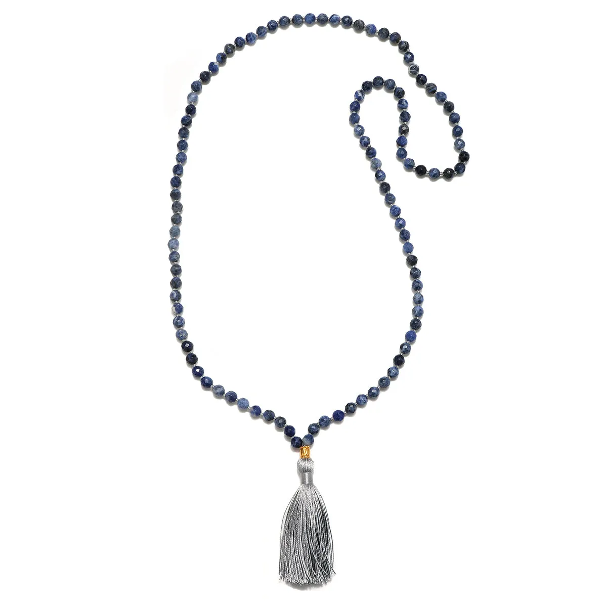 Guided by the Goddess Sodalite Gemstone Mala