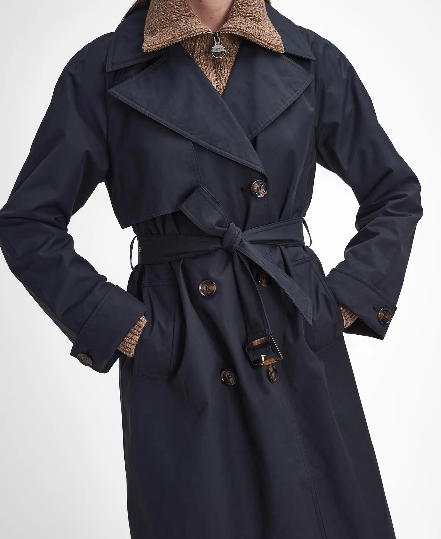  Gwyn Showerproof Trench Coat     