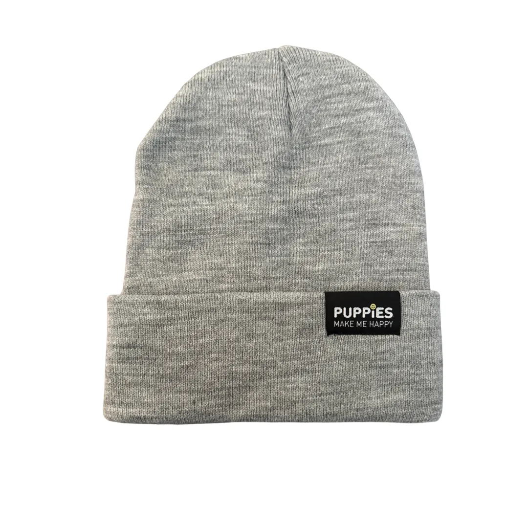 Happy Reversible Label | Beanie