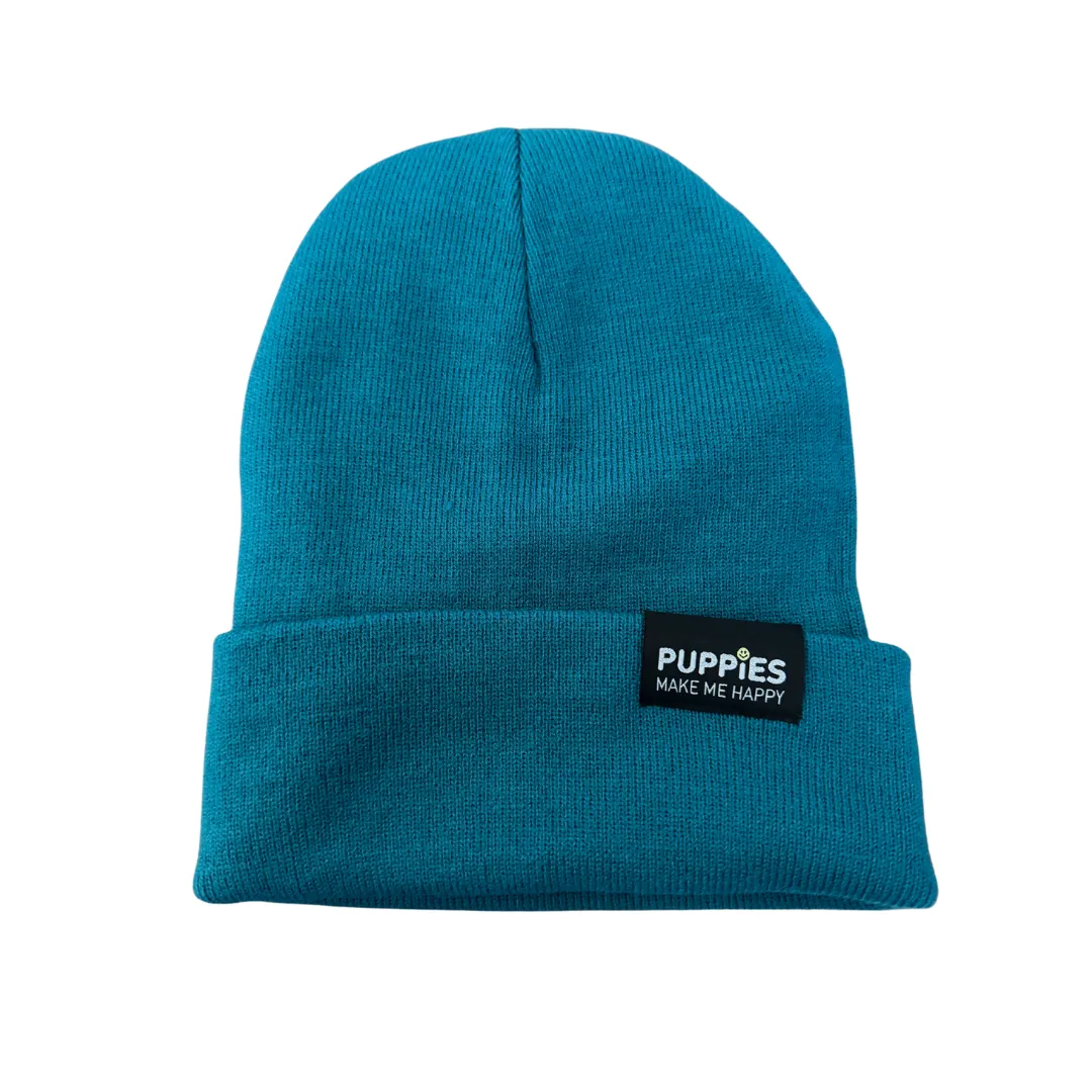 Happy Reversible Label | Beanie